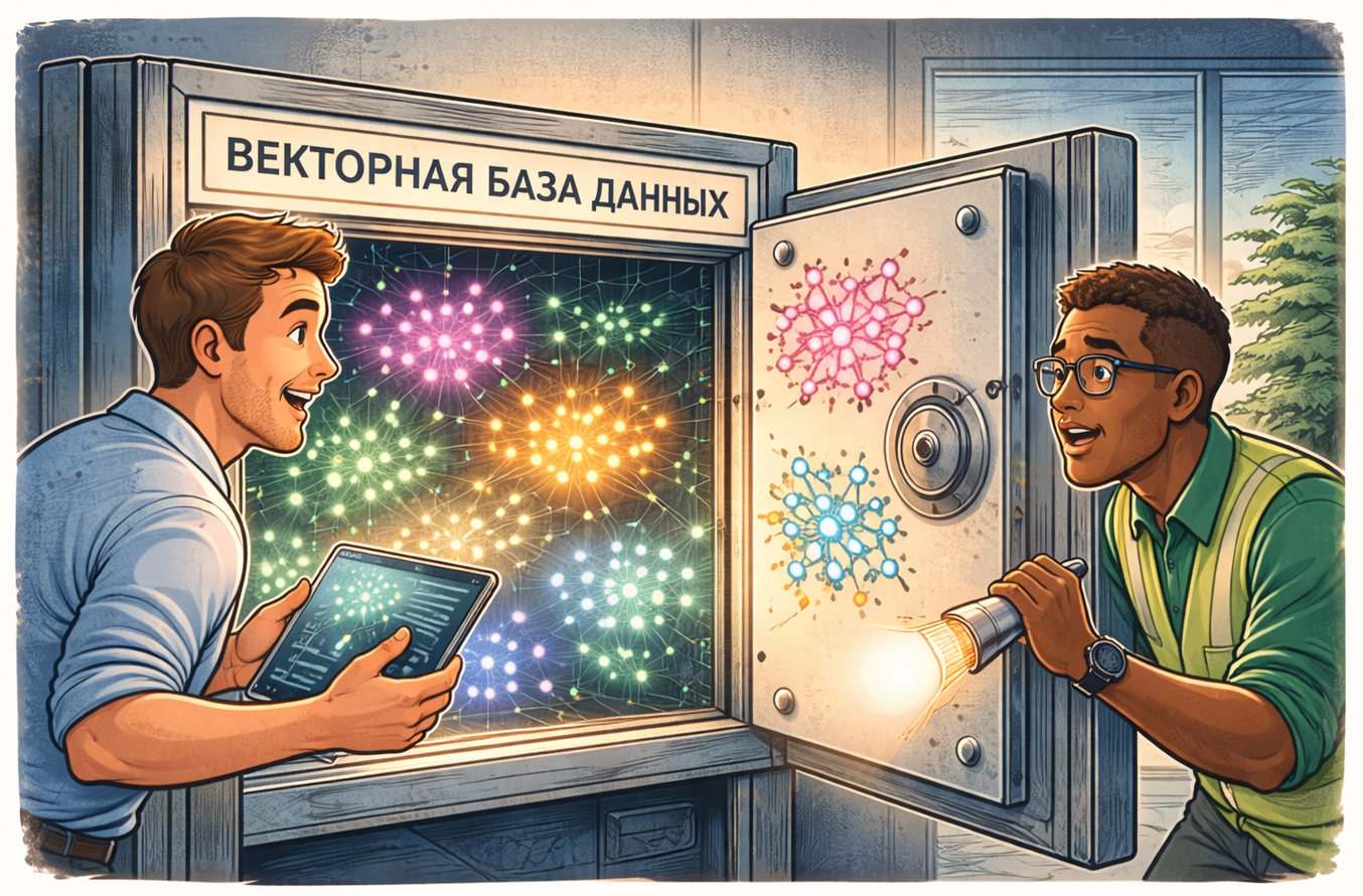 А моя векторка хранит много эмбеддингов.